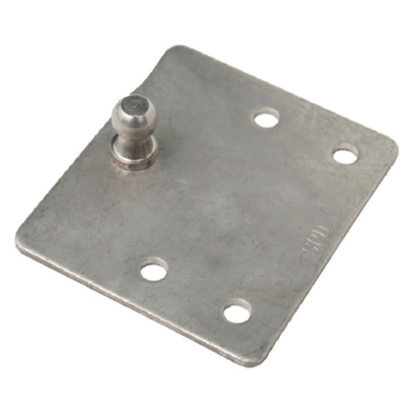 Taylor Made 3.5"W Flat Brackets, 0.281"dia. Mounting Holes, 13mm Stud Diameter, Stainless | by West Marine