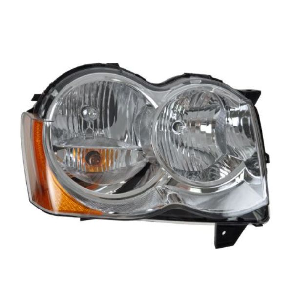 REGCS289-B001R Halogen Right Hand Headlamp Lens & Housing for 200-2010 Grand Cherokee