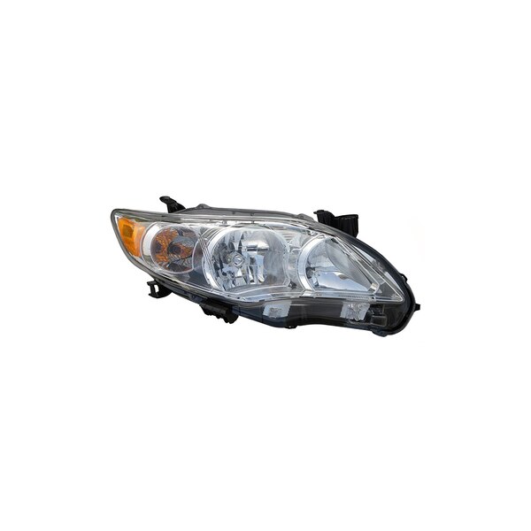 REGTY1149-B001RCA Headlight for 20112013 Toyota Corolla Base XE & LE Canada Built Passenger Right
