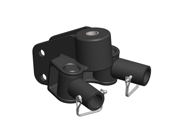 BLUBXW4048 Trackpro Hitch Head Kit, Black