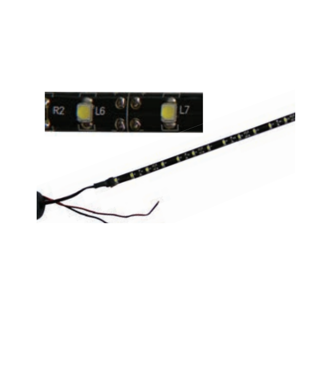PMXEN81217-12 12 in. LED Flex Strip with Switch & 36 in. Wire Lead