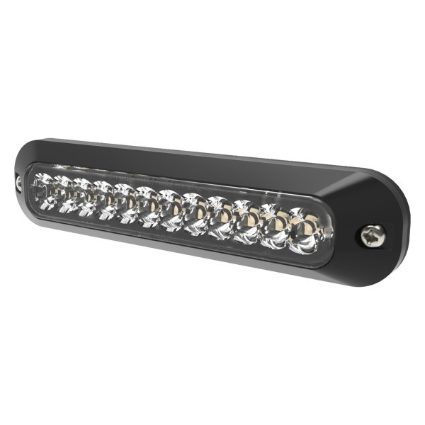 ECCED3755RB 12-24VDC Directional 12 LED Surface Mount Dual Color Strobe Light, Red & Blue