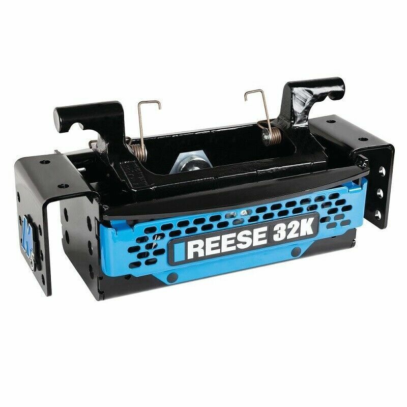 M5 Fifth Wheel Hitch Center Section, Black & Blue