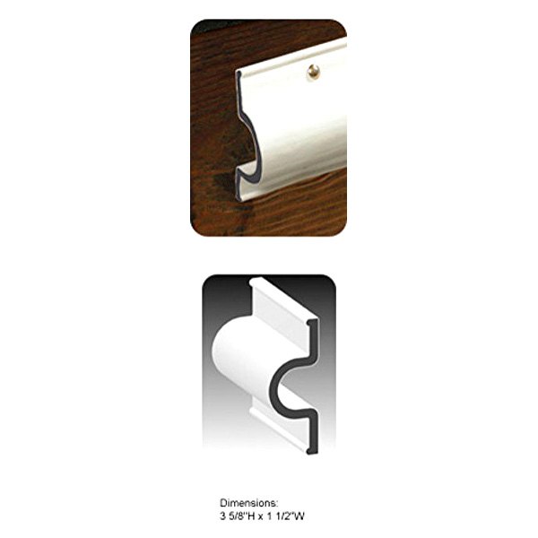 Taylor Made 8' C-Shape Profile Dock Edging | by West Marine