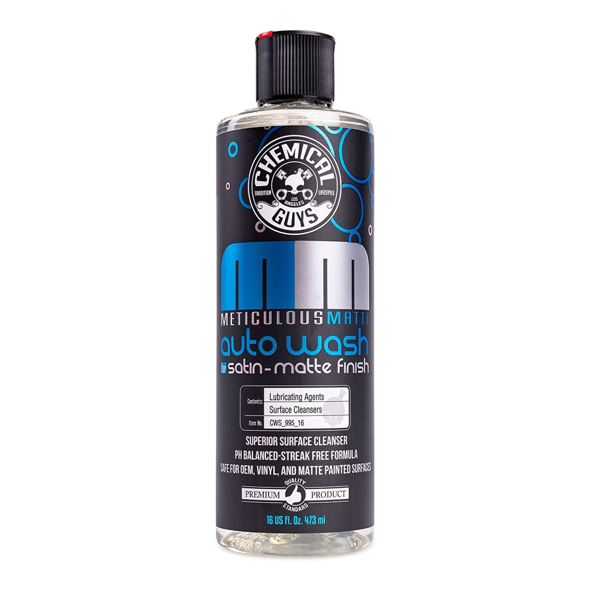 Picture of Chemical Guys CHGCWS-995-16 16 oz Meticulous Matte Auto Wash for Satin Finish & Matt Finish Paint