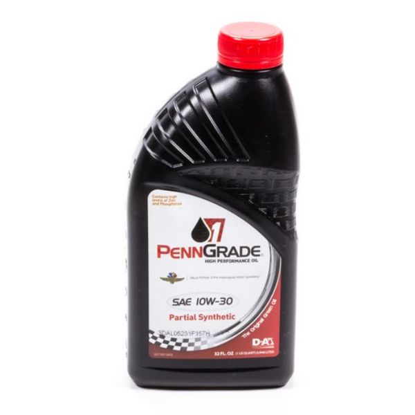 1 qt. 10W30 Partial Synthetic Racing Oil