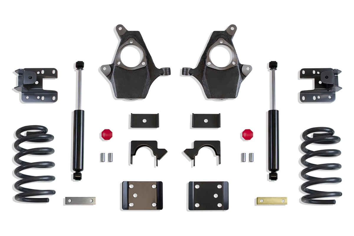 0.6 in. Lowering Kit with Maxtrac Shocks for 2014-2016 Gm 1500 2-4WD