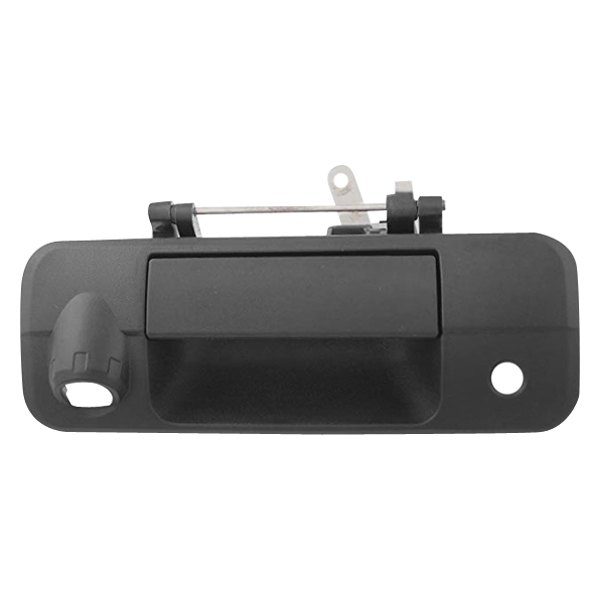 SHE8126-135B-0 Textured Black Rear Gate Handle with Rear for 2007-2013 Camera Toyota Tundra