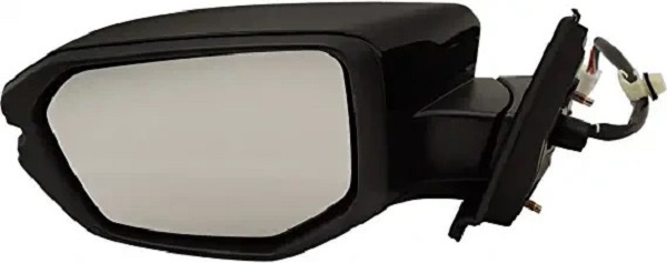 Left Mirror Outside Rear View Power with Heat & Signal Lamp & Cover for 2017-2018 Honda Civic