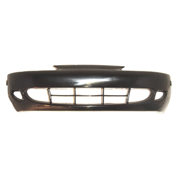 Black Front Bumper Cover for 1995-1996 Mitsubishi Eclipse