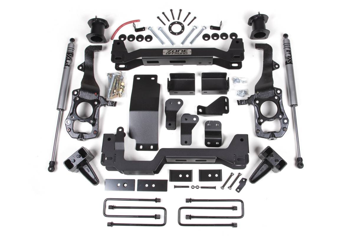 ZORZONF1406 4 in. Rear Box Kit for 2021 F150