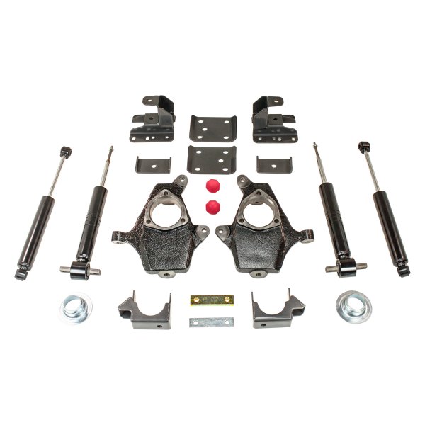 0.6 x 0.6 in. Front & Rear Lowering Kit for 2007-2016 GMC Sierra 1500