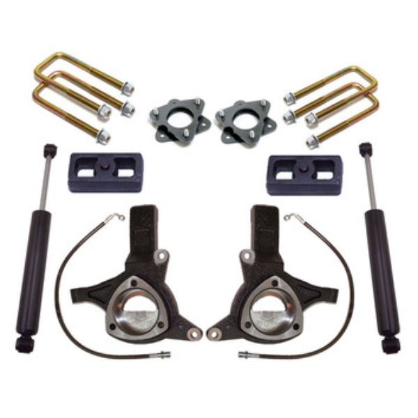 5 x 3 in. MaxPro Front & Rear Suspension Lift Kit for 2016-2018 Chevy Silverado 1500