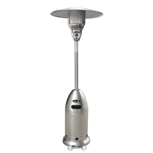 Picture of GHP Group DGLDGPH202SS Bullet Base Patio Heater, Stainless Steel