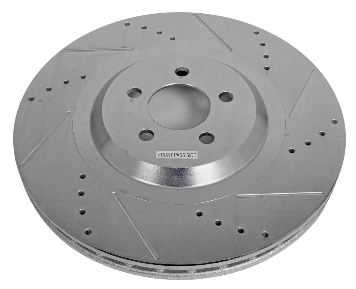 Powerstop PSBAR86002XR Evolution Drilled & Slotted Rotors