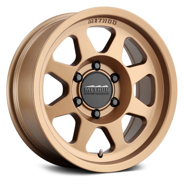 17 x 9 in. MR701 Bronze Wheels with -12 mm Offset, 6 x 139.7 Bolt Pattern & 106.25 mm Hub