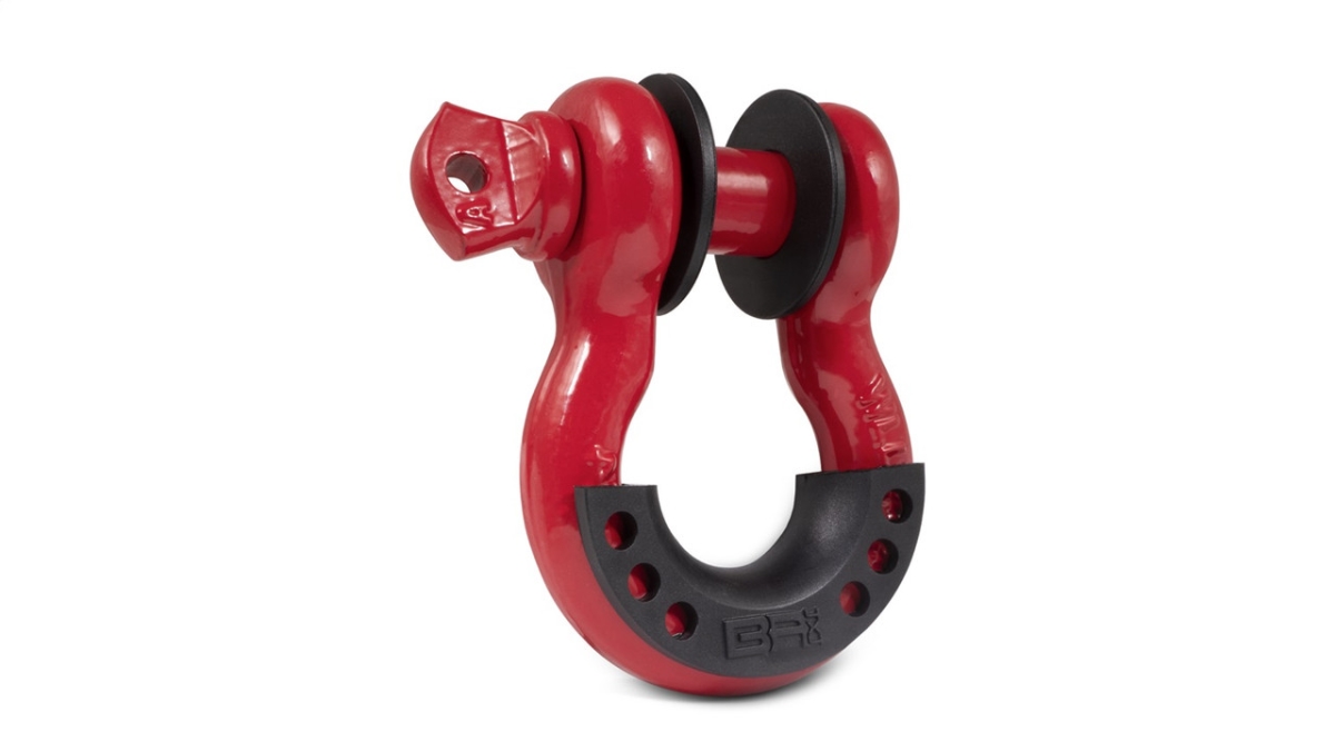 BOD3204 0.75 D-Ring with Single Isolators, Red
