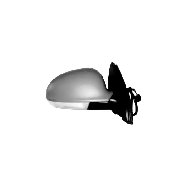 Picture of Sherman Parts SHE9532A-320-2 Power Heated Smooth Grey Non-Folding with Puddle Lamp Right Hand Door Mirror for 2005-2010 Jetta Sedan Gen 5