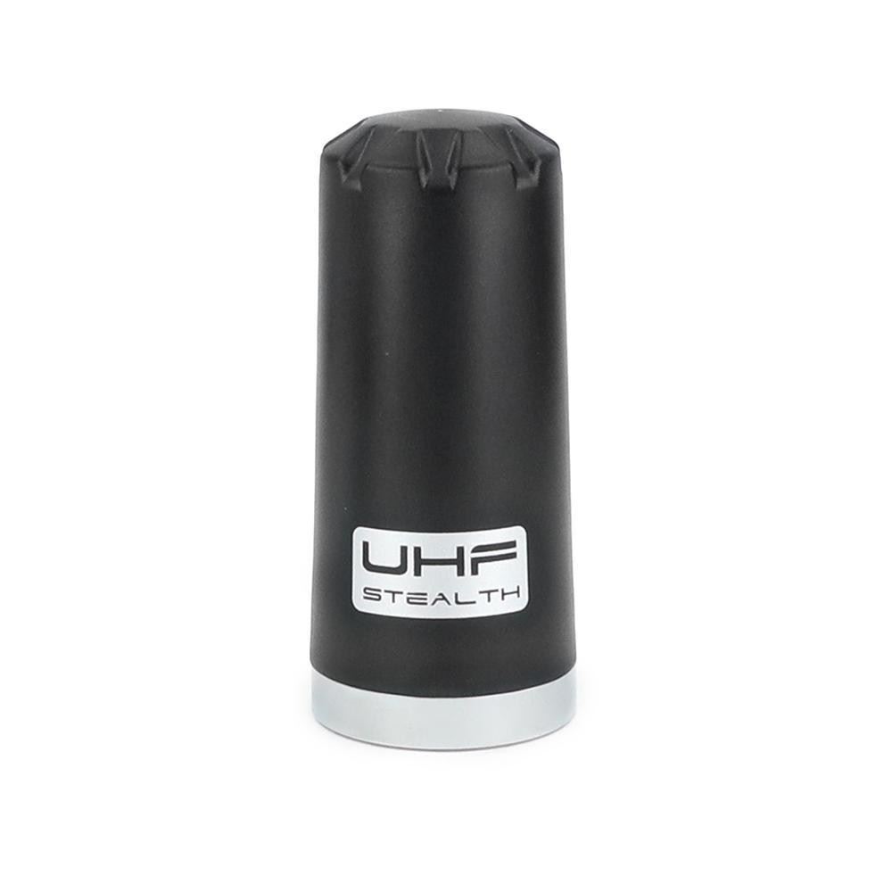 Low Profile Stealth Antenna for GMRS & UHF Mobile Radio, Black