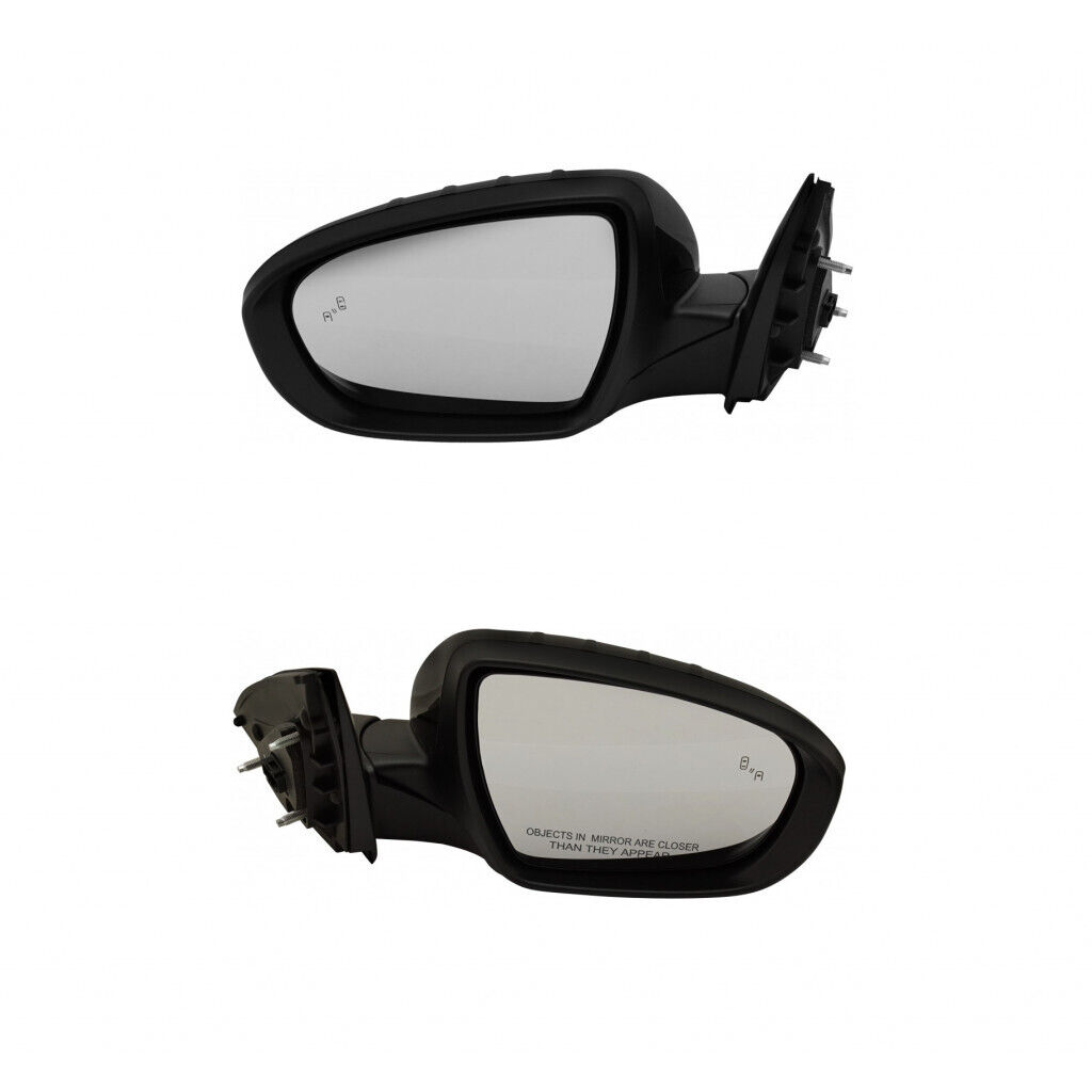OTR Rear View Left Mirror with Signal Lamp with Power-Folding & Blind Spot Detection for 2014 2015 Kia Optima