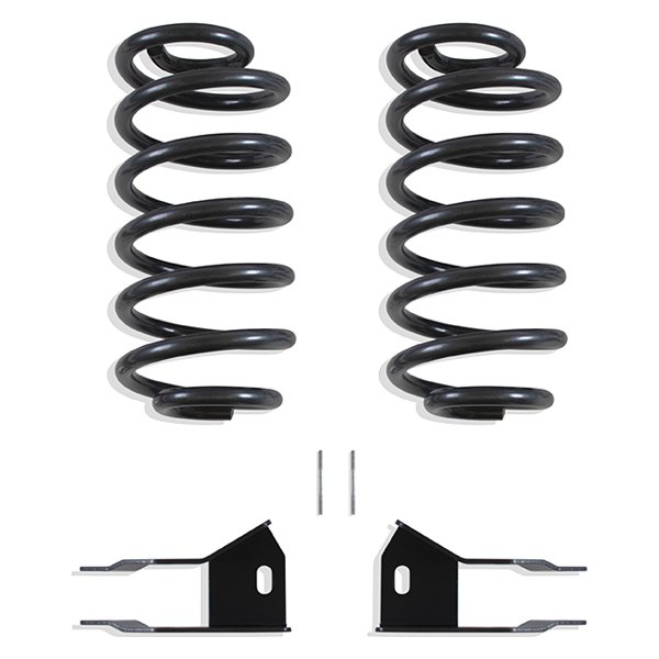 MXT201620 2 in. Rear Sensor Rear Coils Rod Shock Extender, Black