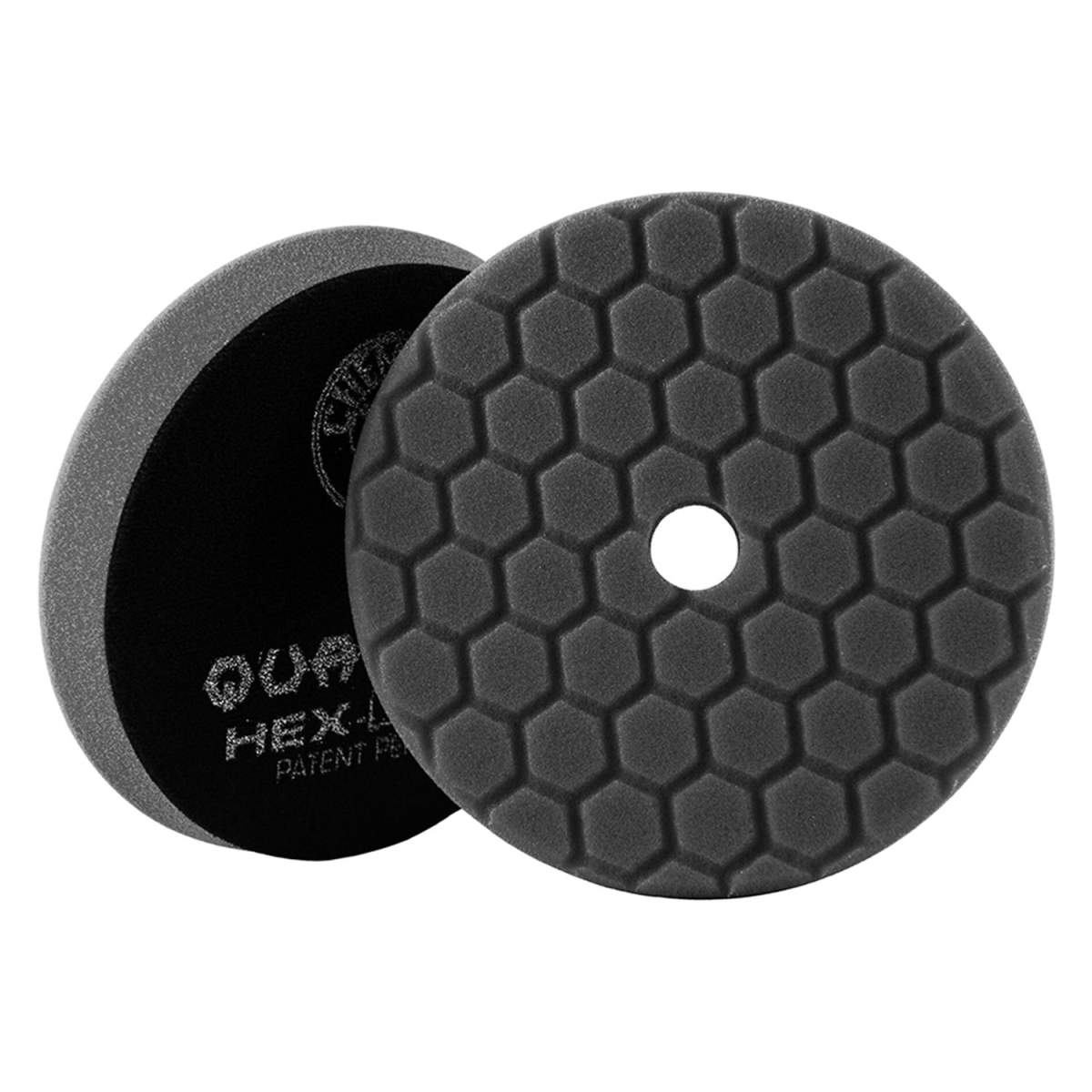 6.5 in. Hex-logic Quantum Buffing Pad, Black