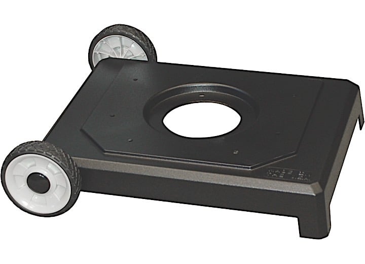 PXGOC-P Black 2 Wheel Port Base for OCOLB or OCOL Column, LP Model
