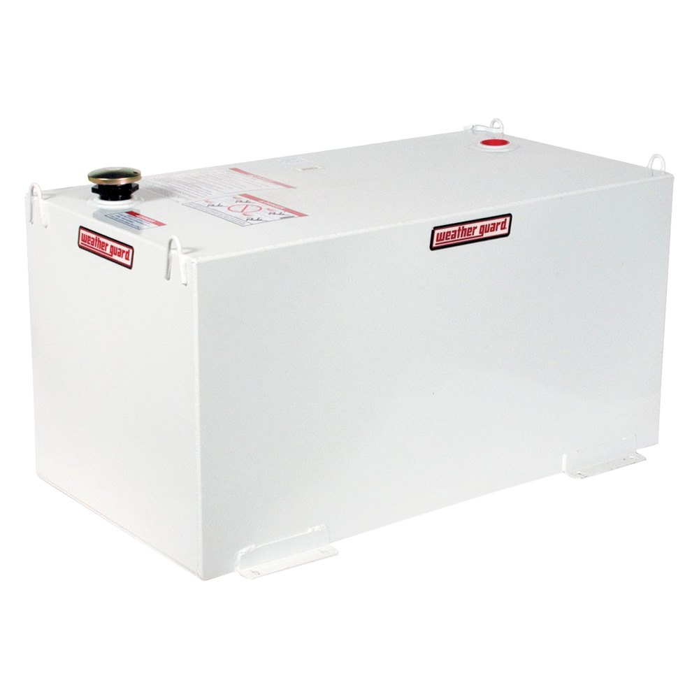 Weatherguard  100 Gal White Steel Rectangular Transfer Tank
