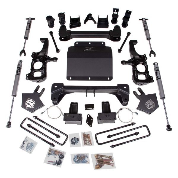 ZORC50 5 in. Suspension System with Overload for 2020-c Chevy & GMC 2500HD & 3500HD