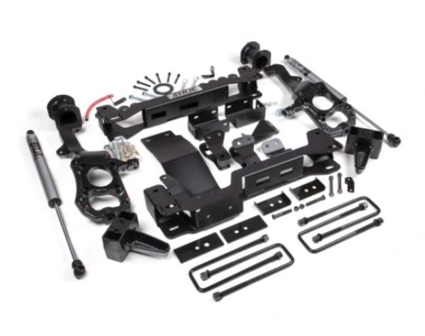 4 in. Front 2 in. Rear Suspension Lift System with Nitro Shocks for 2021 Ford F150