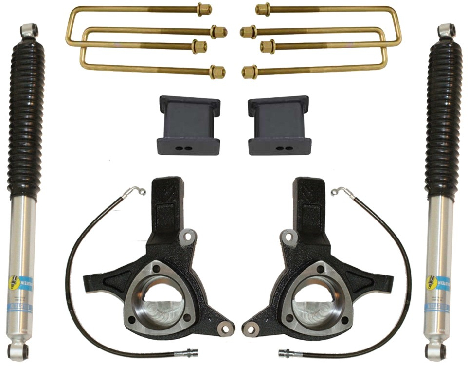 4.5 in. Lift Kit with Bilstein Shocks for 2007-2013 Chevy Silverado 1500