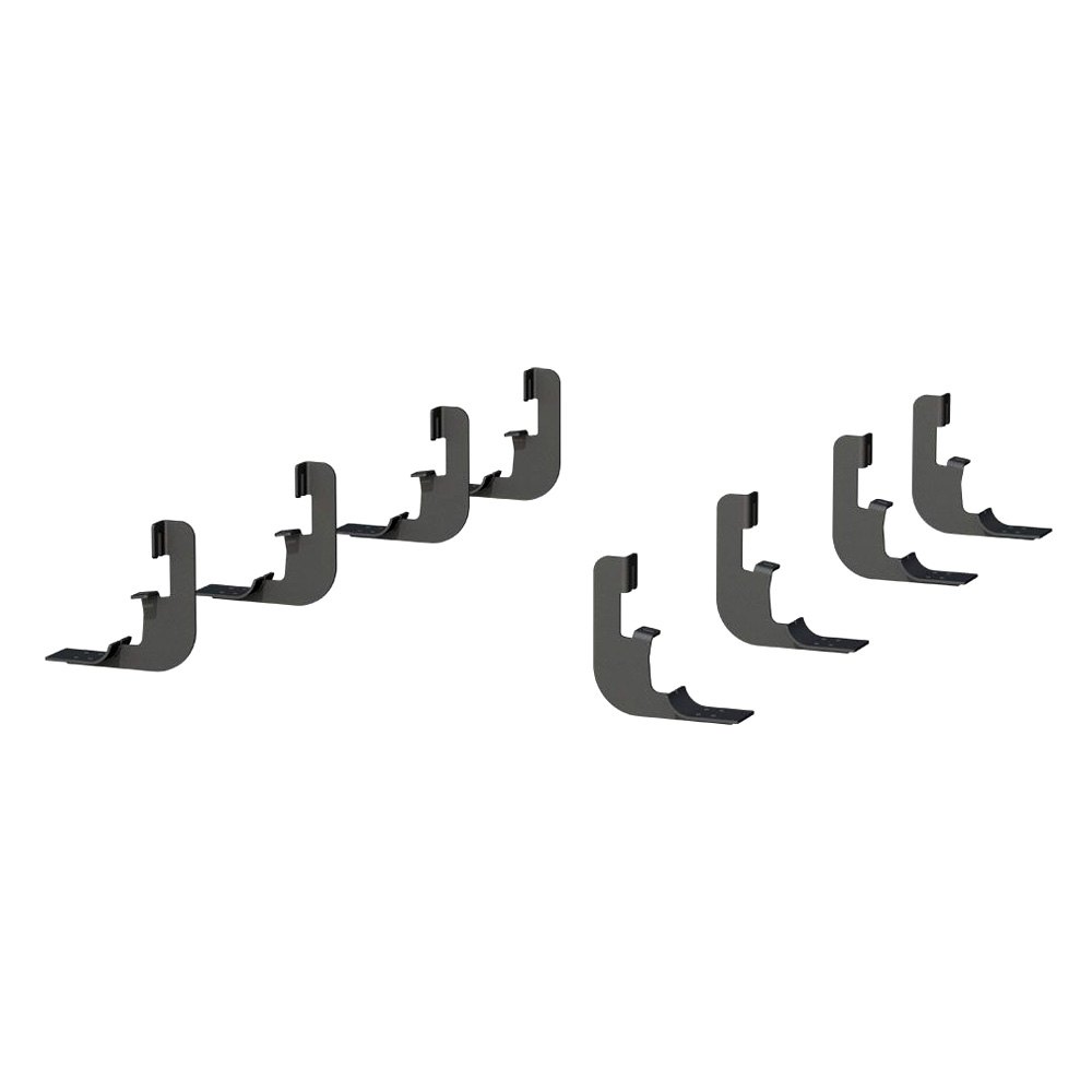ARI4499 6 in. Oval Side Bars Mounting Brackets for 2019-c Silverado & Sierra 1500 Crew Cab