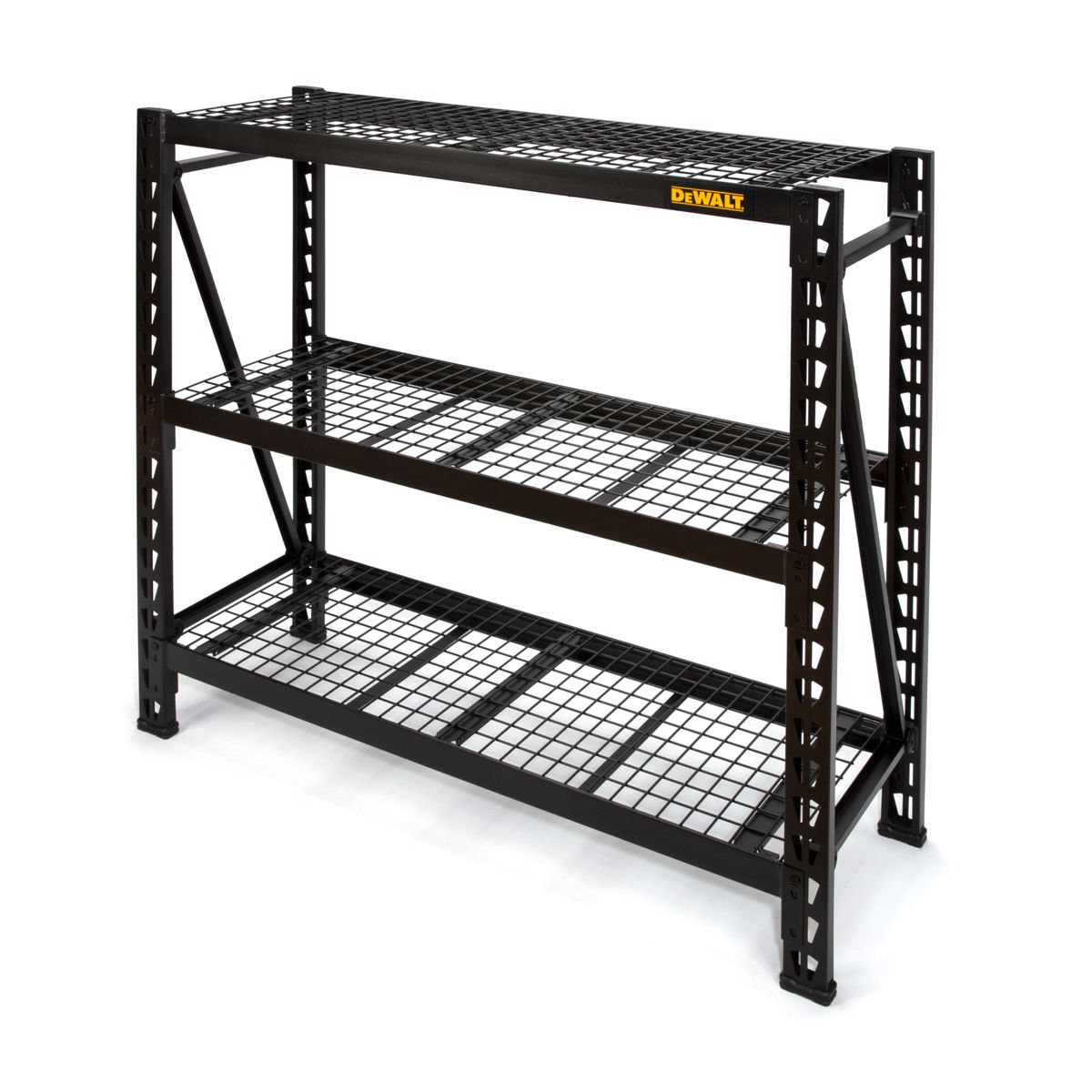 DWS41659 4 ft. Dewalt-rak DXST4500BLK-W 3-Shelf Industrial Rack, Black