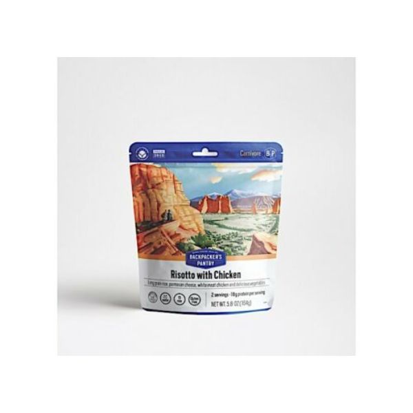 Picture of Backpackers Pantry BCP1024229 Risotto with Chicken&#44; 2-Serve&#44; Gluten Free - 6 Pouches