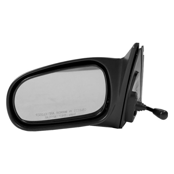 Picture of Sherman Parts SHE2910-301-1 Left Hand Manual Remote Non-Heated Smooth Black Non-Folding Door Mirror for 1996-2000 Civic SDN