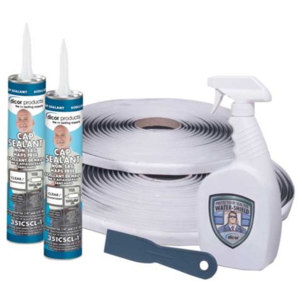 Window Seal Replacement Kit with Enough Material To Reseal 6-8 Windows Depending On Size