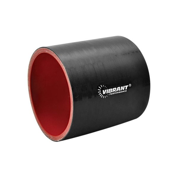 VIB2716 3.50 x 3.00 in. Straight Hose Coupler, Black