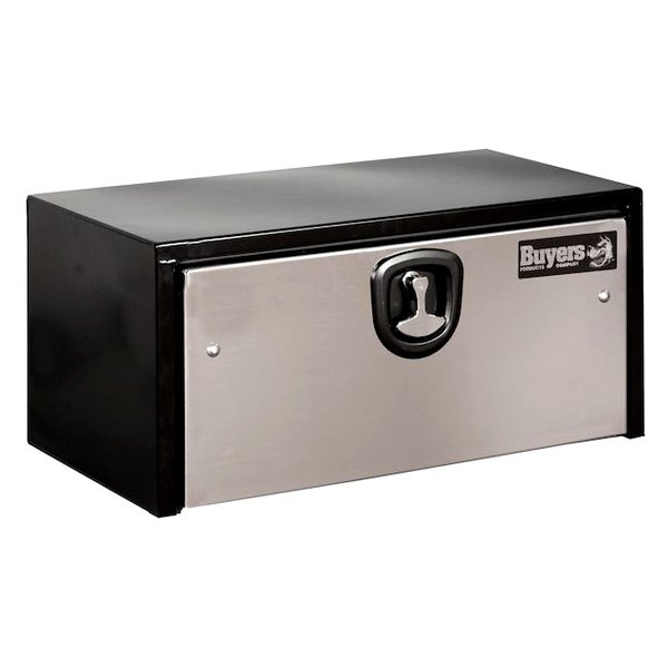 Picture of Buyers Products BUY1702705 18 x 18 x 36 in. Black Toolbox with Stainless Steel Door