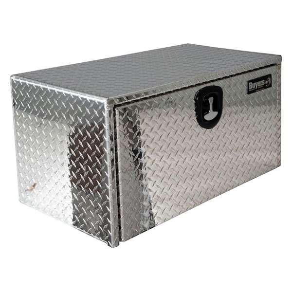 Picture of Buyers Products BUY1705100 18 x 18 x 24 in. Single Drop Door Aluminum Underbody Tool Box with Die Cast Compression Latch