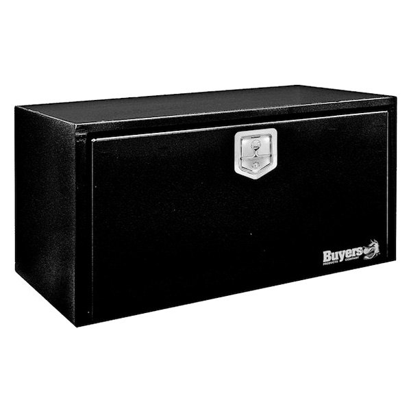Picture of Buyers Products BUY1703303 14 x 16 x 30 in. Stainless Steel T-Handle Toolbox&#44; Black