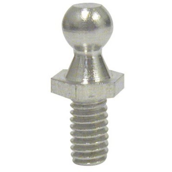 WHCG-1005C 10 mm Zinc Plated Steel Ball Stud, Silver