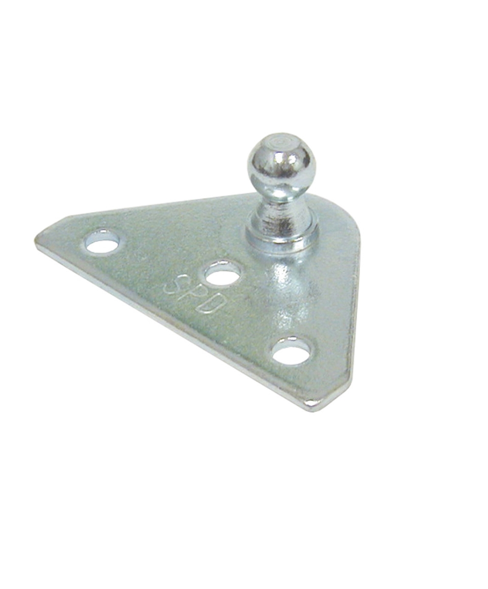 WHCG-1020SSC 2.25 in. 316 Stainless Steel Mounting Bracket, Chrome