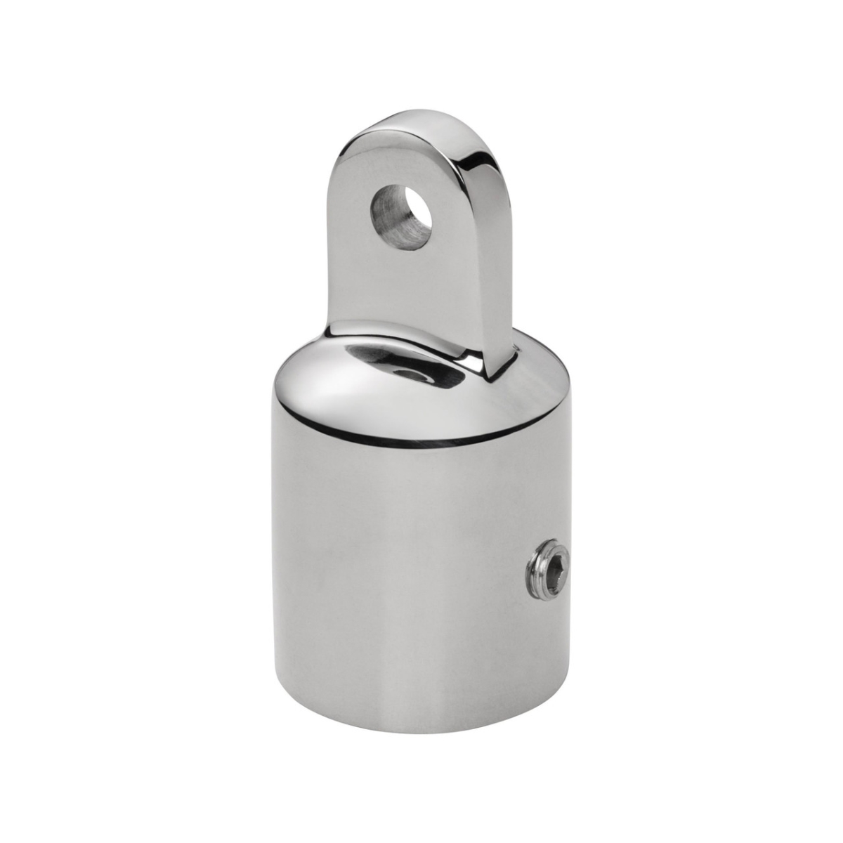 0.875 in. CP Zamac Top Cap Fitting, Silver