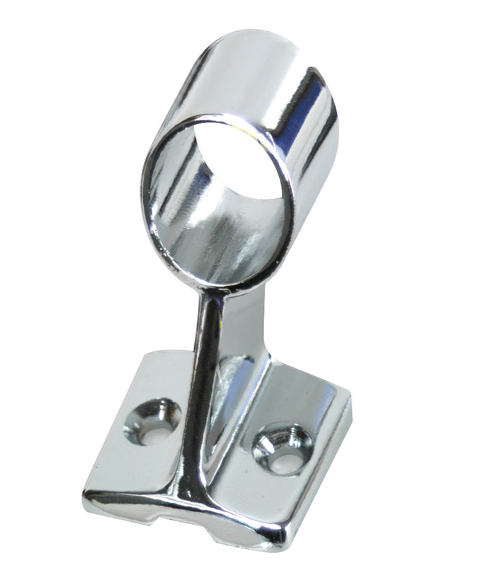 Chrome Plated Zamac 60 Deg Centre Handrail Stanchion
