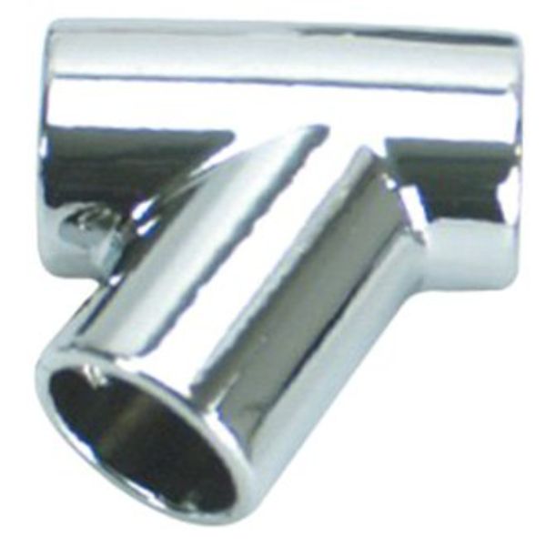 0.875 in. 60 Deg CP Zamac Universal Tee, Silver