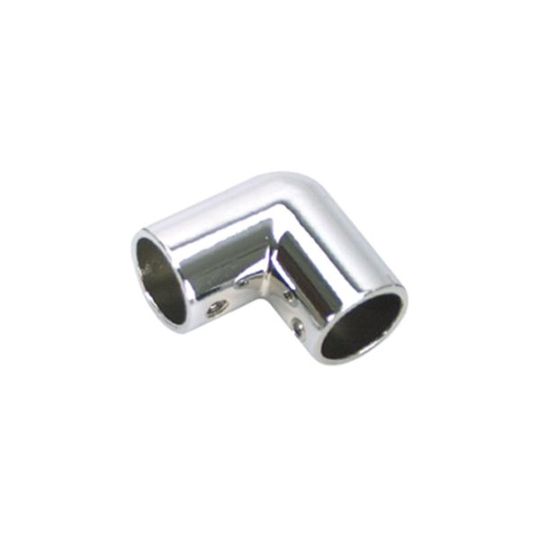 0.87 in. Chrome Plated Brass Zamac 90 Deg Elbow Clamp