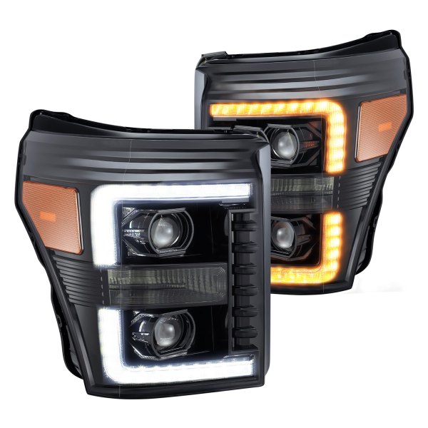 Pro 20 Series Projector Headlights for 2011-2016 Ford F250, F350, F450 & F550 Super Duty