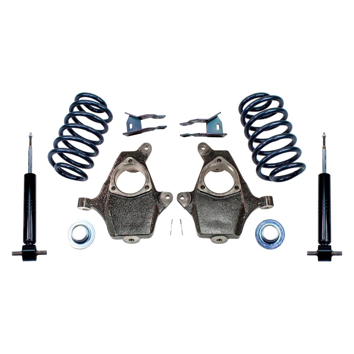3 x 4 in. Front & Rear Lowering Kit for 2007-2014 GM SUV