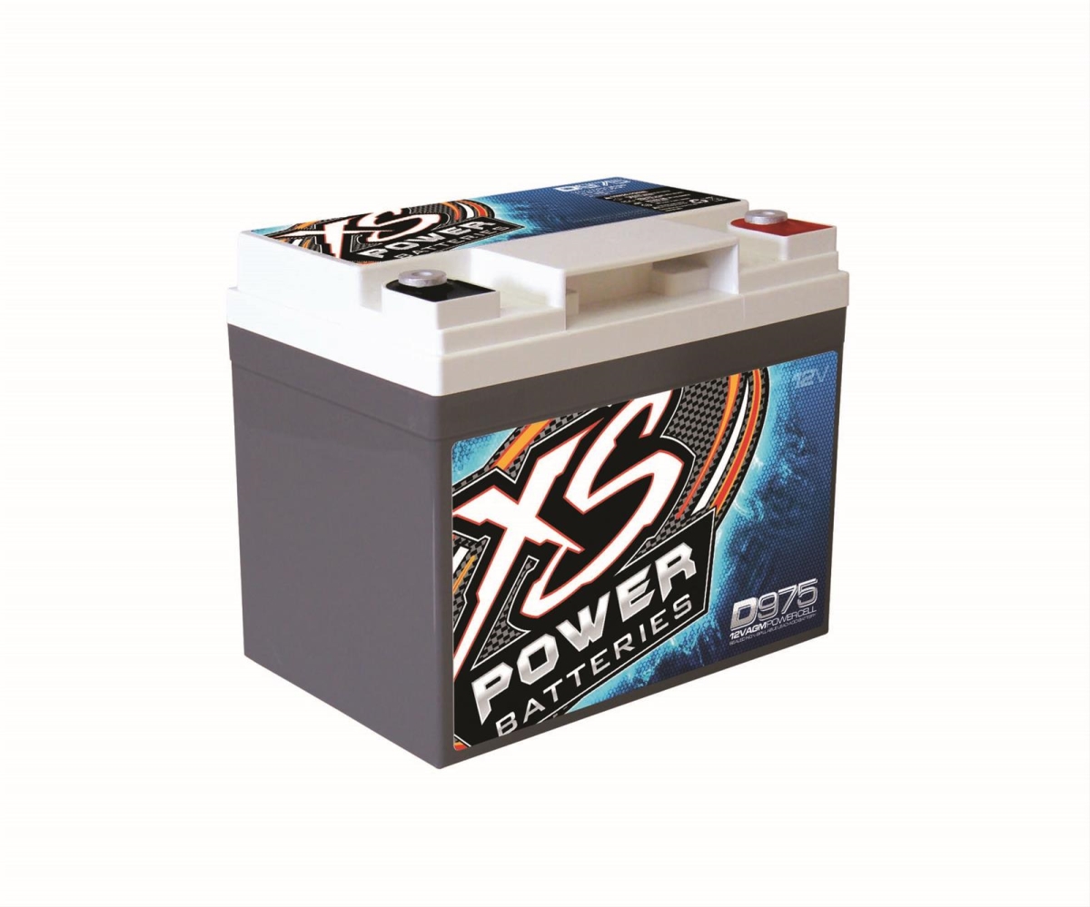 XS Power  12V AGM Battery with 2100A, 525 CA - 35AH & 1000-2000W