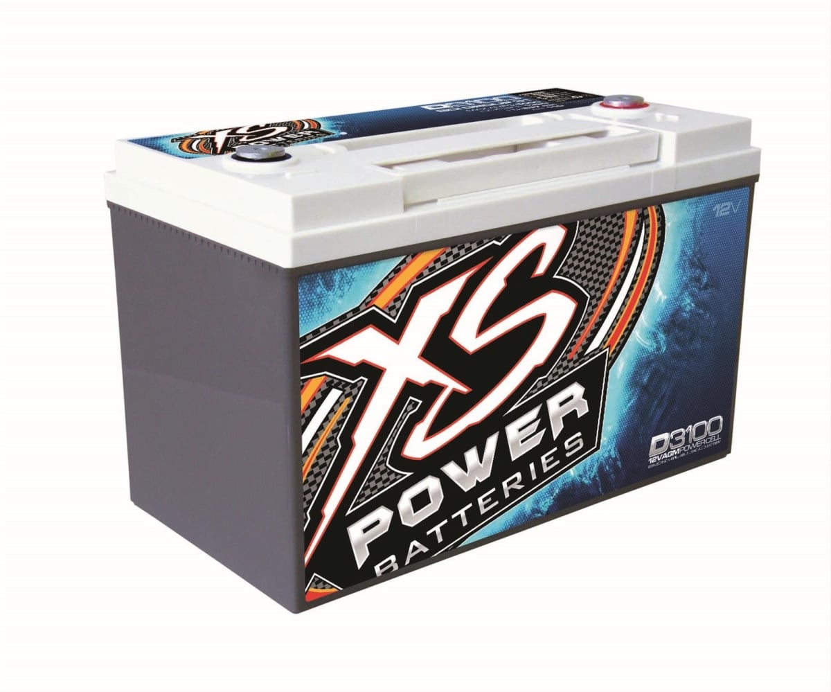 XS Power  12V BCI Group 31 AGM Battery with 5000A, 1360 CA - 110AH & 4000-5000W